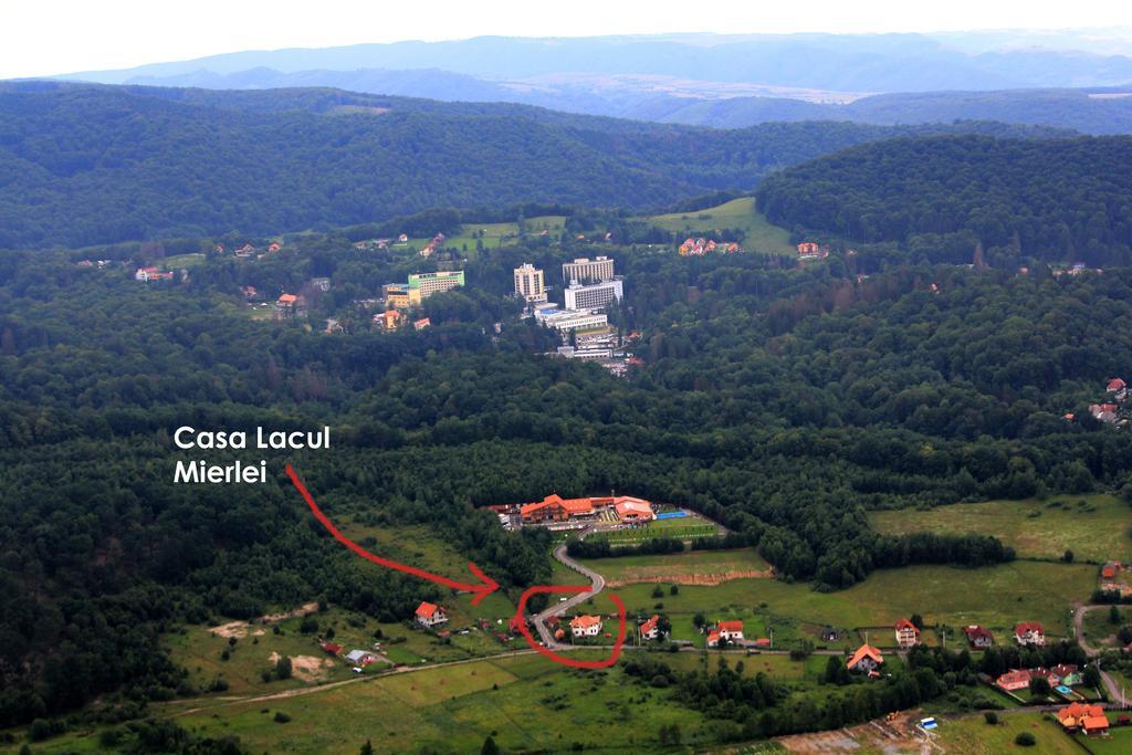 Casa Lacul Mierlei Hotell Sovata Exteriör bild
